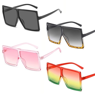 Firkantet oversize solbrille 